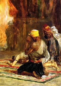 unknow artist Arab or Arabic people and life. Orientalism oil paintings  524 Germany oil painting art